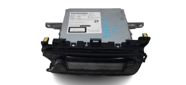 TOYOTA YARIS III LIFT 16R RADIO CD 86120-0D640 Bezpieczne zakupy