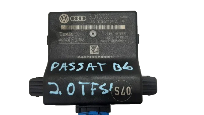 VW PASSAT B6 2.0 TFSI MODUŁ GATEWAY 3C0907530C Zamów dziś