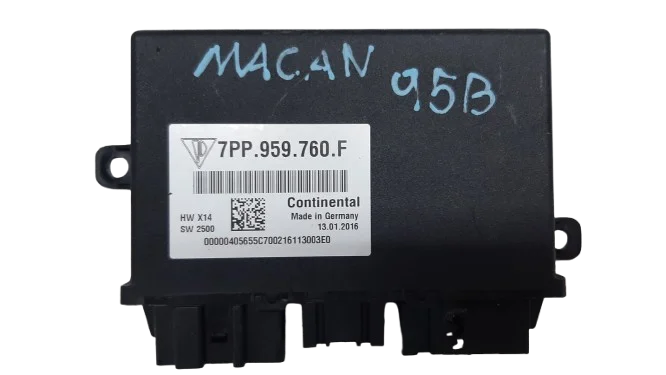 Wyjątkowa oferta MACAN 95B GTS MODUŁ STEROWNIK PAMIĘCI FOTELA 7PP959760F