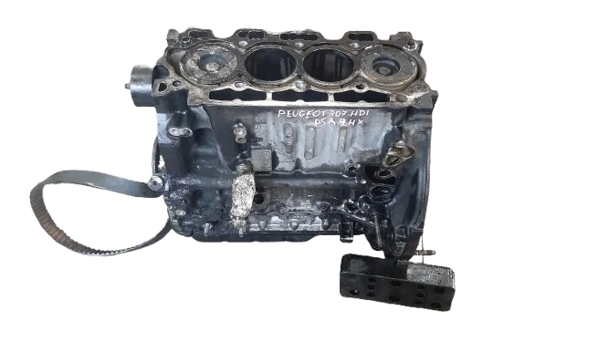 PEUGEOT 307 1.6 HDI 9HX BLOK DÓŁ SILNIKA Bezpieczna płatność