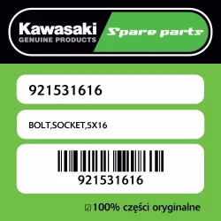Wyprzedaż Śruba imbusowa 5X16 Kawasaki