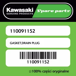 Oferta czasowa GASKET,DRAIN PLUG
