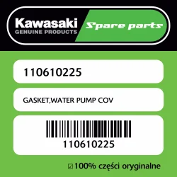 Dostępne od ręki GASKET,WATER PUMP COV