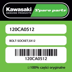 Ostatnie sztuki Śruba imbusowa 5X12 Kawasaki