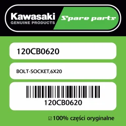 Śruba imbusowa 6X20 Kawasaki Wysoka jakość