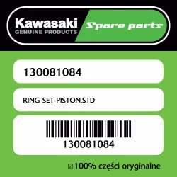 Kup teraz Zestaw pierścieni tłokowych STD Kawasaki