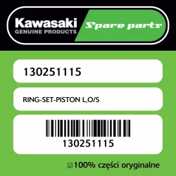 Zestaw pierścieni tłokowych L,O/S Kawasaki Promocja