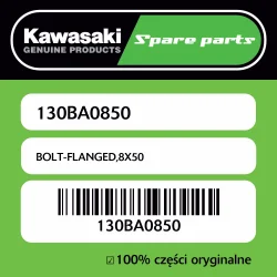 Śruba z kołnierzem 8X50 Kawasaki Okazja