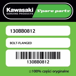 Śruba z kołnierzem Kawasaki Ostatnie sztuki