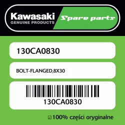 Śruba z kołnierzem 8X30 Kawasaki Zniżka