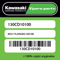Tani Śruba z kołnierzem 10X100 Kawasaki