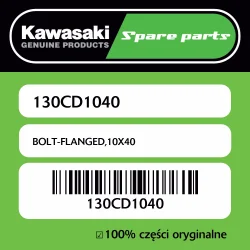 Zamów dziś Śruba z kołnierzem 10X40 Kawasaki