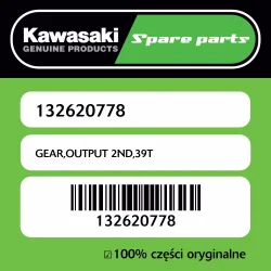Super okazja GEAR,OUTPUT 2ND,39T