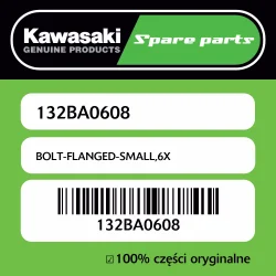 Śruba mała z kołnierzem 6X Kawasaki Wyprzedaż
