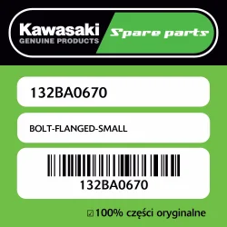 Śruba mała z kołnierzem Kawasaki Wyprzedaż