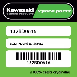 Wyjątkowa oferta Śruba mała z kołnierzem Kawasaki