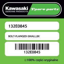 Oferta Śruba mała z kołnierzem 8X Kawasaki