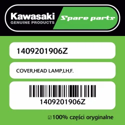 Tylko dziś COVER,HEAD LAMP,LH,F.