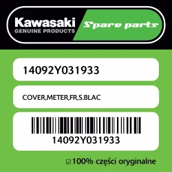 Szybka dostawa COVER,METER,FR,S.BLAC