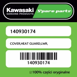 Bestseller COVER,HEAT GUARD,LWR,