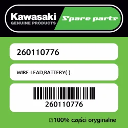 Nie przegap WIRE-LEAD,BATTERY(-)