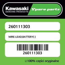 Ostatnia szansa WIRE-LEAD,BATTERY(-)
