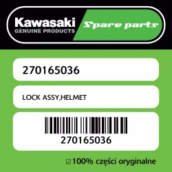 LOCK ASSY,HELMET Nie przegap