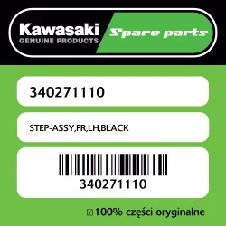 STEP-ASSY,FR,LH,BLACK Wysoka jakość