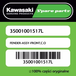 FENDER-ASSY-FRONT,C.O Obniżka ceny