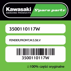 FENDER,FRONT,M.S.SILV Bestseller