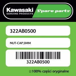 NUT-CAP,5MM Nowy