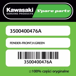 FENDER-FRONT,H.GREEN Dodaj do koszyka