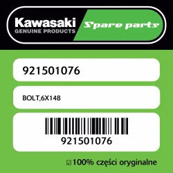 Obniżka ceny Śruba 6X148 Kawasaki