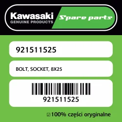 Śruba imbusowa 8X25 Kawasaki Tani