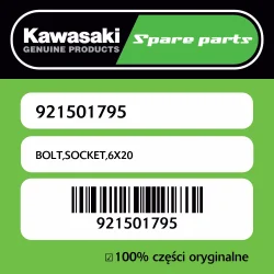 Śruba imbusowa 6X20 Kawasaki Wyjątkowa oferta