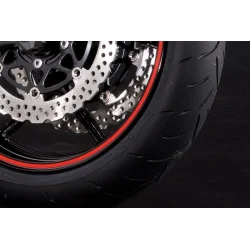 Dostępne od ręki Taśma na obręcz koła Red 17" Kawasaki