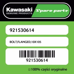 Tani Śruba z kołnierzem 10X105 Kawasaki