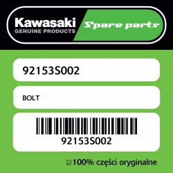 Bezpieczna płatność Śruba Kawasaki