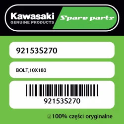 Śruba 10X180 Kawasaki Promocja