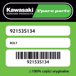Niska cena Śruba Kawasaki