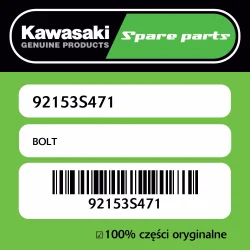 Zamów teraz Śruba Kawasaki