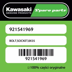 Zamów teraz Śruba imbusowa 8X35 Kawasaki