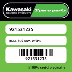 Taniej Śruba ramienia zawieszenia ze sprężyną Kawasaki
