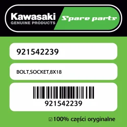 Taniej Śruba imbusowa 8X18 Kawasaki