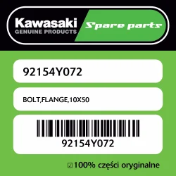 Zniżka Śruba z kołnierzem 10X50 Kawasaki
