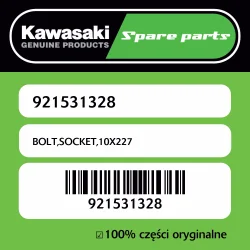 Taniej Śruba imbusowa 10X227 Kawasaki