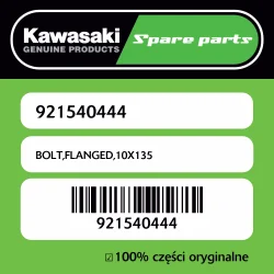 Niska cena Śruba z kołnierzem 10X135 Kawasaki