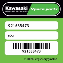 Śruba Kawasaki Tylko do końca tygodnia