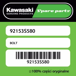 Do wyczerpania zapasów Śruba Kawasaki