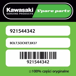 Śruba imbusowa 8X37 Kawasaki Bezpieczna płatność